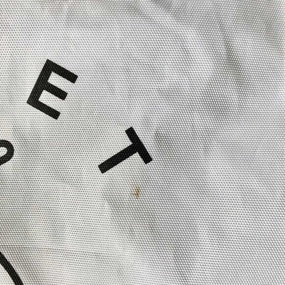 White "Sweet Sweat" Gym Bag, Drawstring Backpack - Picture 4 of 7